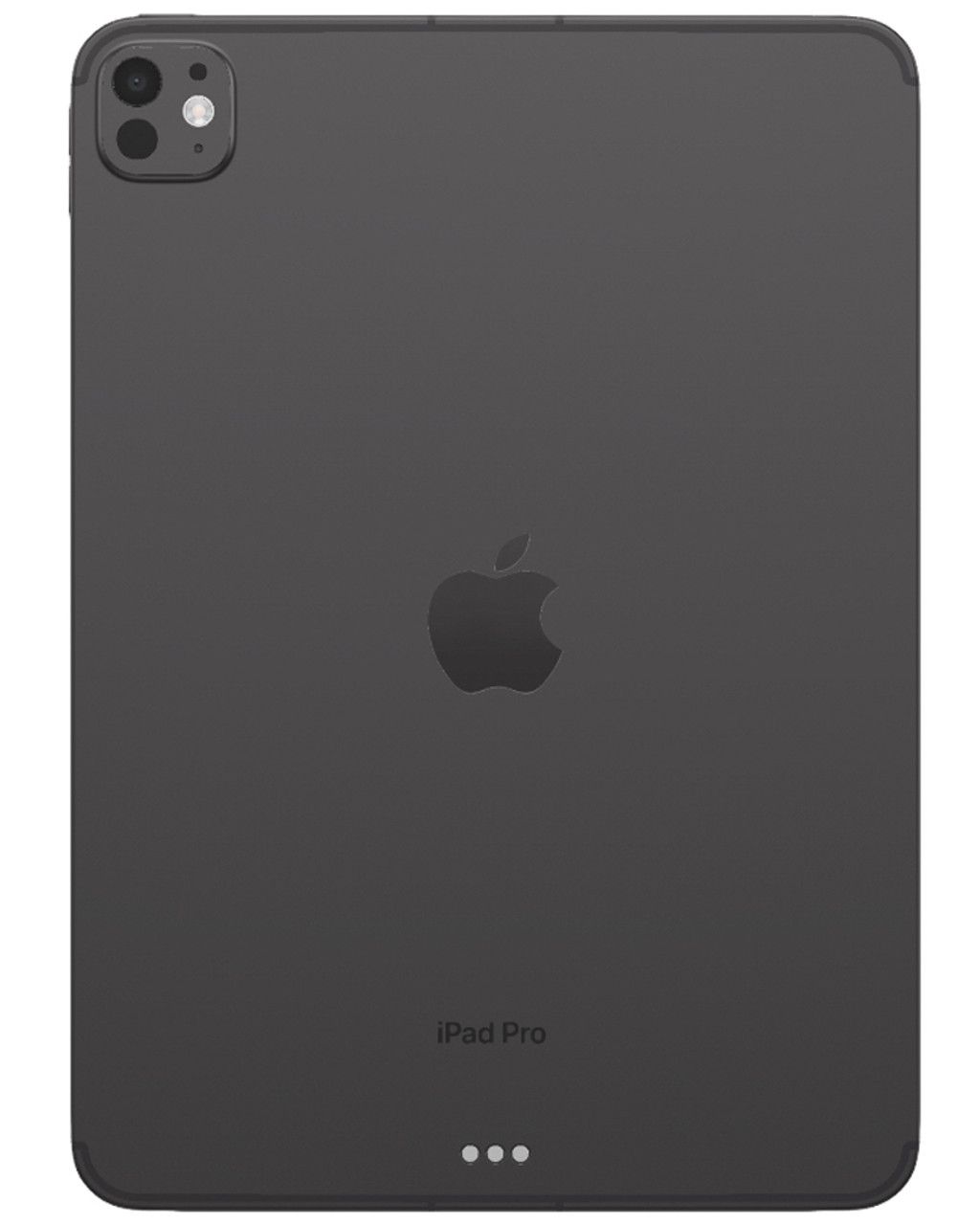 Wholesale iPad Pro 11 2024 space black 256GB 5G unlocked A+ stock bulk tablet back view