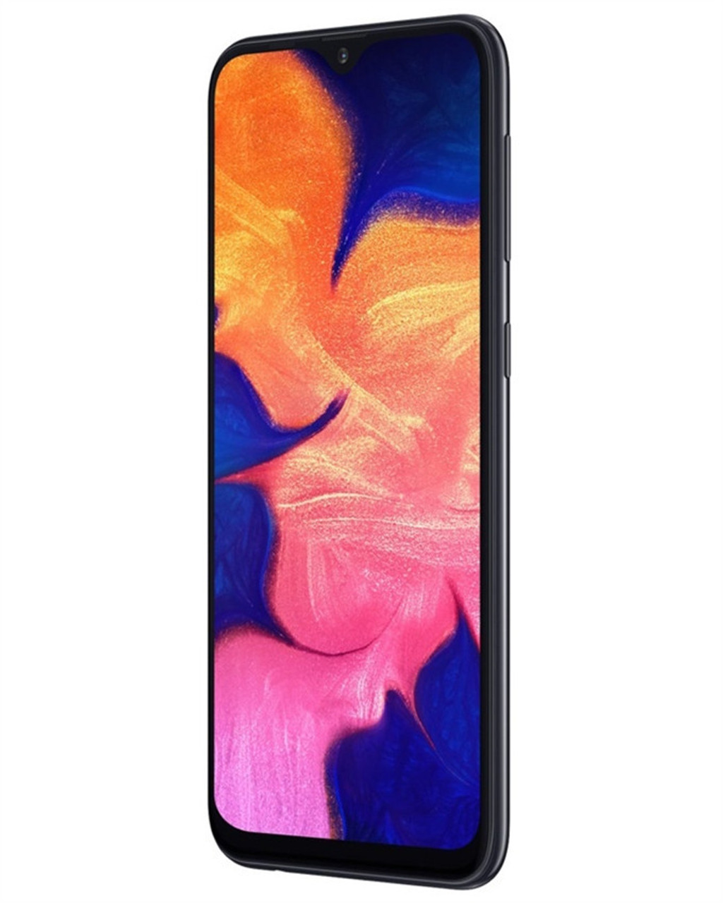 Wholesale Samsung Galaxy A10 black 32GB 4G LTE unlocked B stock bulk smartphone angle view