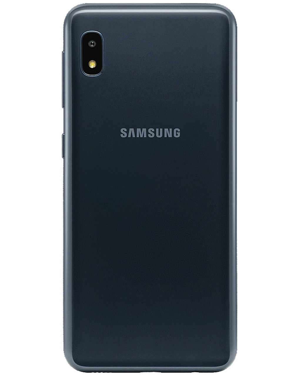 Wholesale Samsung Galaxy A10e black 32GB unlocked c/d stock bulk smartphone back view