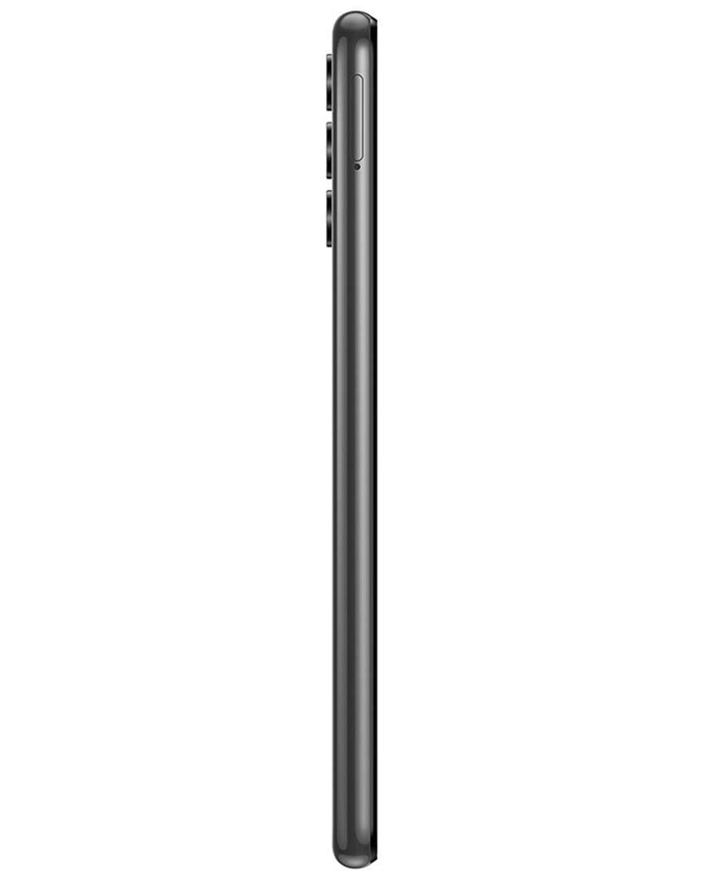 Wholesale Samsung Galaxy A13 A135U black 32GB 4G LTE unlocked b/c stock bulk smartphone side view