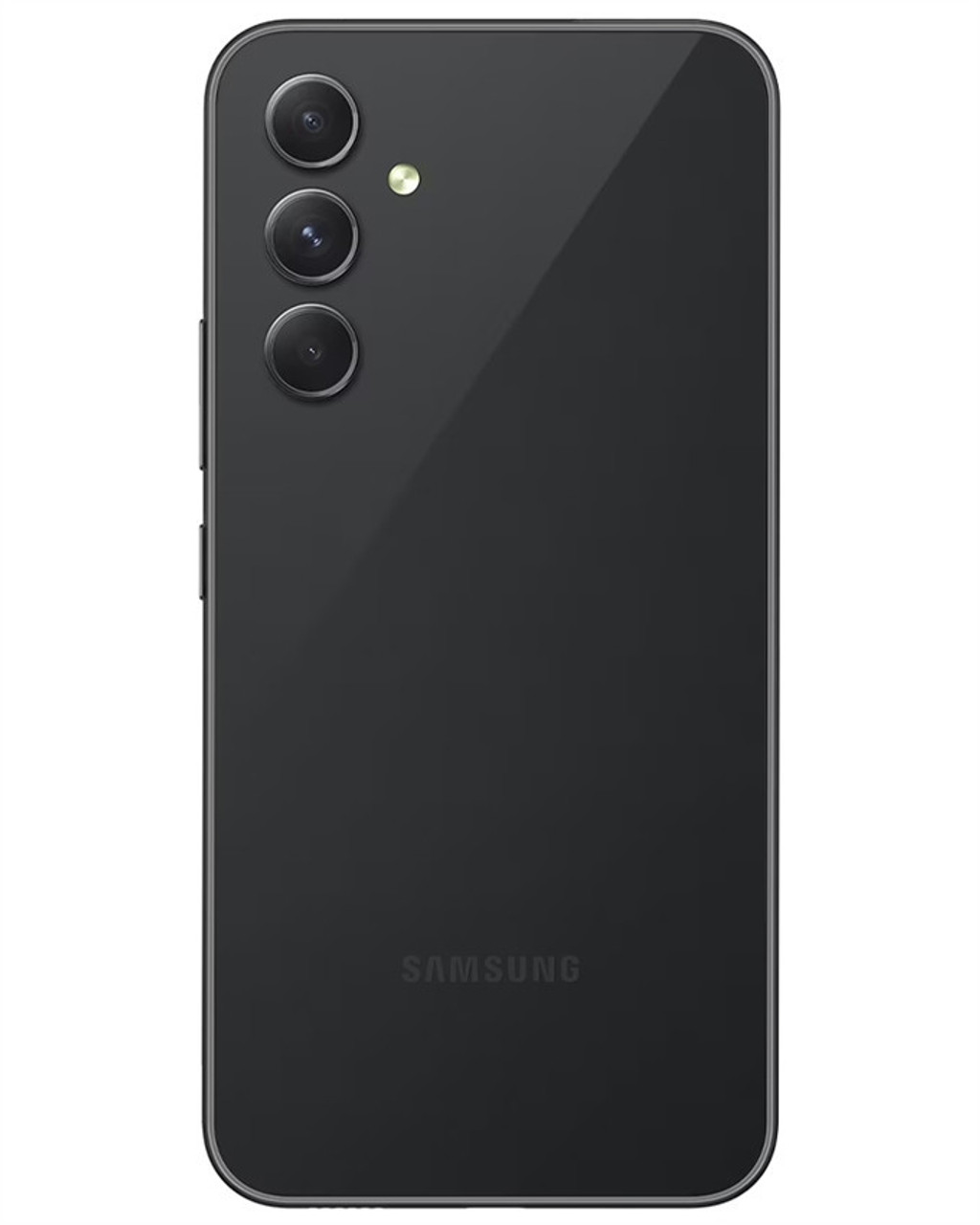 Wholesale Samsung Galaxy A54 A546U black 128GB 5G unlocked b/c stock bulk smartphone back view