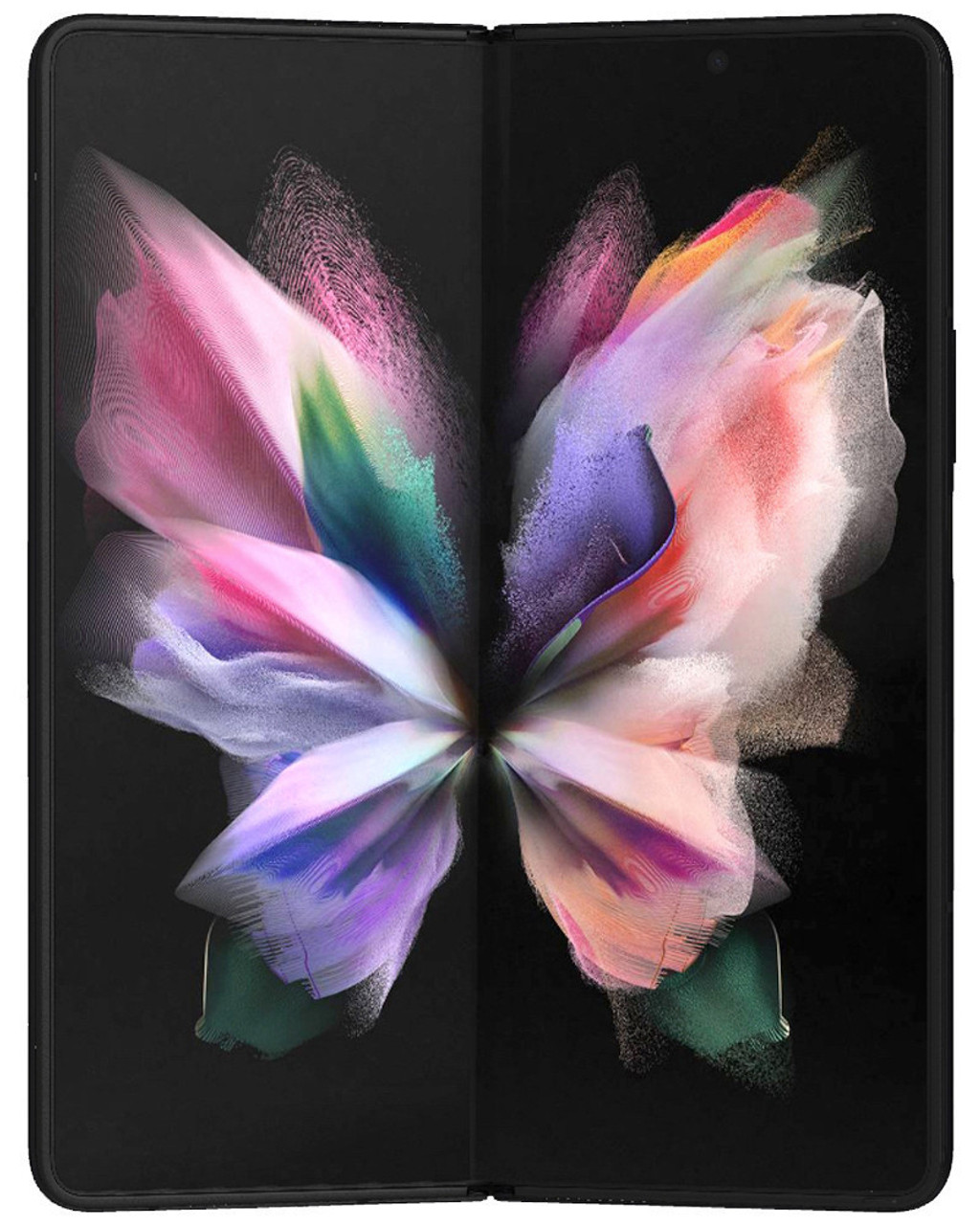 Wholesale Samsung Galaxy Z Fold3 F926U black 128GB 5G unlocked B/C stock bulk smartphone front view