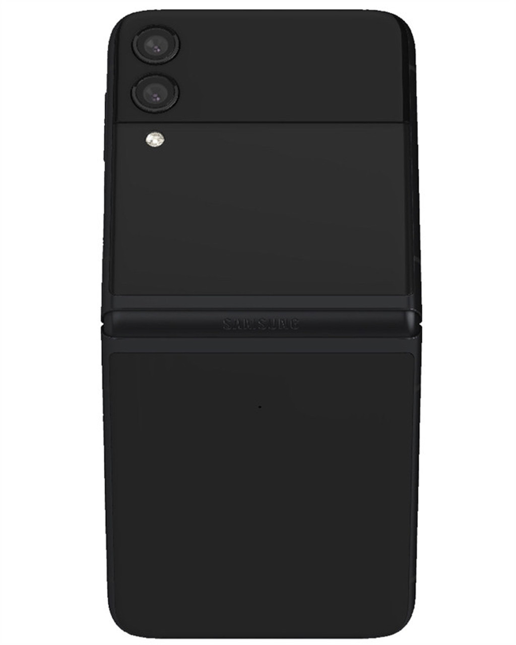 Wholesale Samsung Galaxy Z Fold3 F926U black 256GB 5G unlocked A/B stock bulk smartphone back view