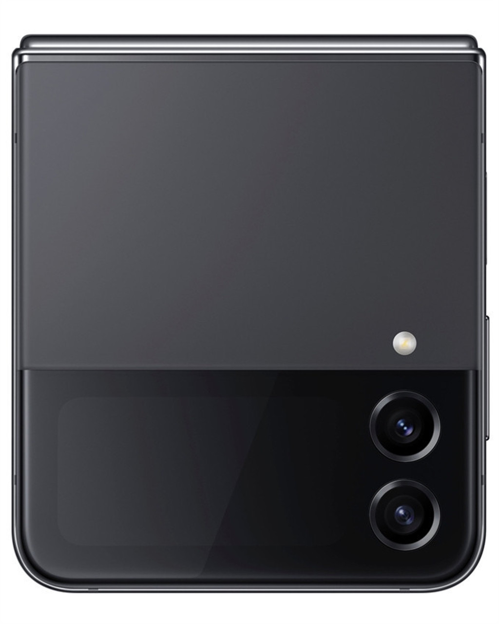 Wholesale Samsung Galaxy Z Flip4 graphite 128GB 5G unlocked A stock bulk smartphone camera view