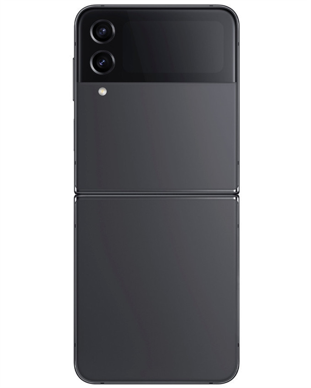 Wholesale Samsung Galaxy Z Flip4 graphite 128GB 5G unlocked B stock bulk smartphone back view