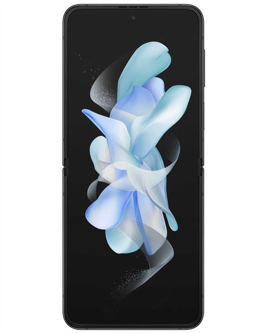 Wholesale Samsung Galaxy Z Flip4 graphite 256GB 5G unlocked A/B stock bulk smartphone front view