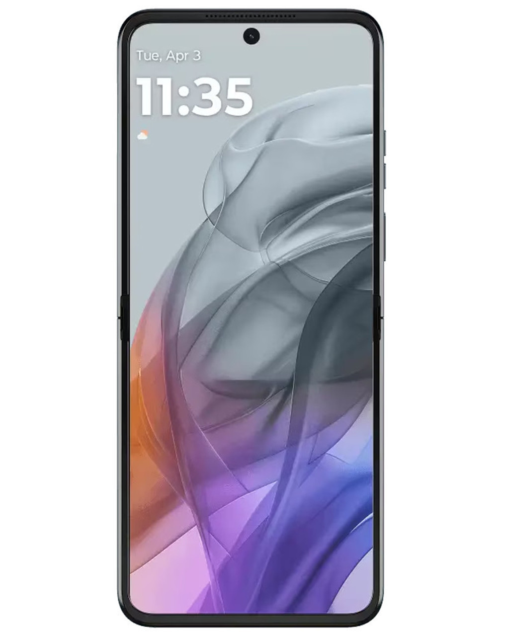 Wholesale Motorola Razr 2024 5G koala gray 256GB unlocked A stock smartphone front view