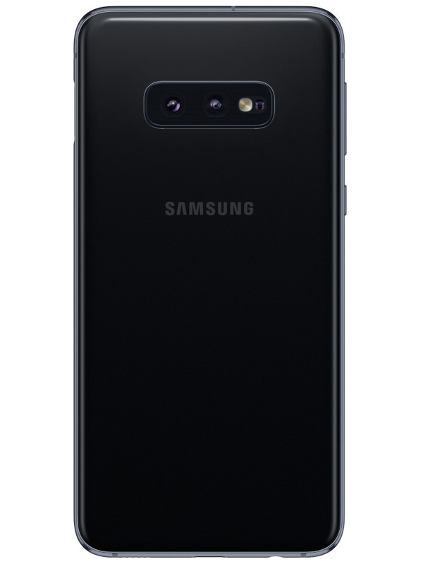 Wholesale Samsung Galaxy S10e G970U prism black 128GB 4G LTE unlocked B/C stock bulk smartphone back view