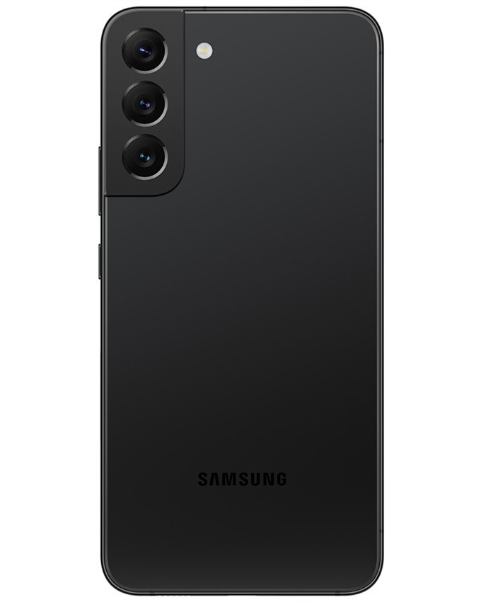Wholesale Samsung Galaxy S22+ black 128GB unlocked A+ stock bulk smartphone - back view