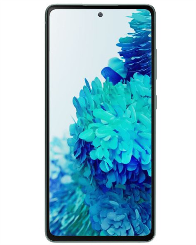 Wholesale Samsung Galaxy S20 FE G781U green 128GB 5G unlocked B/C stock bulk smartphone front view