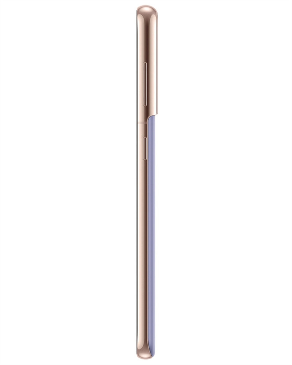 Wholesale Samsung Galaxy S21 Plus G996U violet 128GB 5G unlocked B/C stock bulk smartphone side view