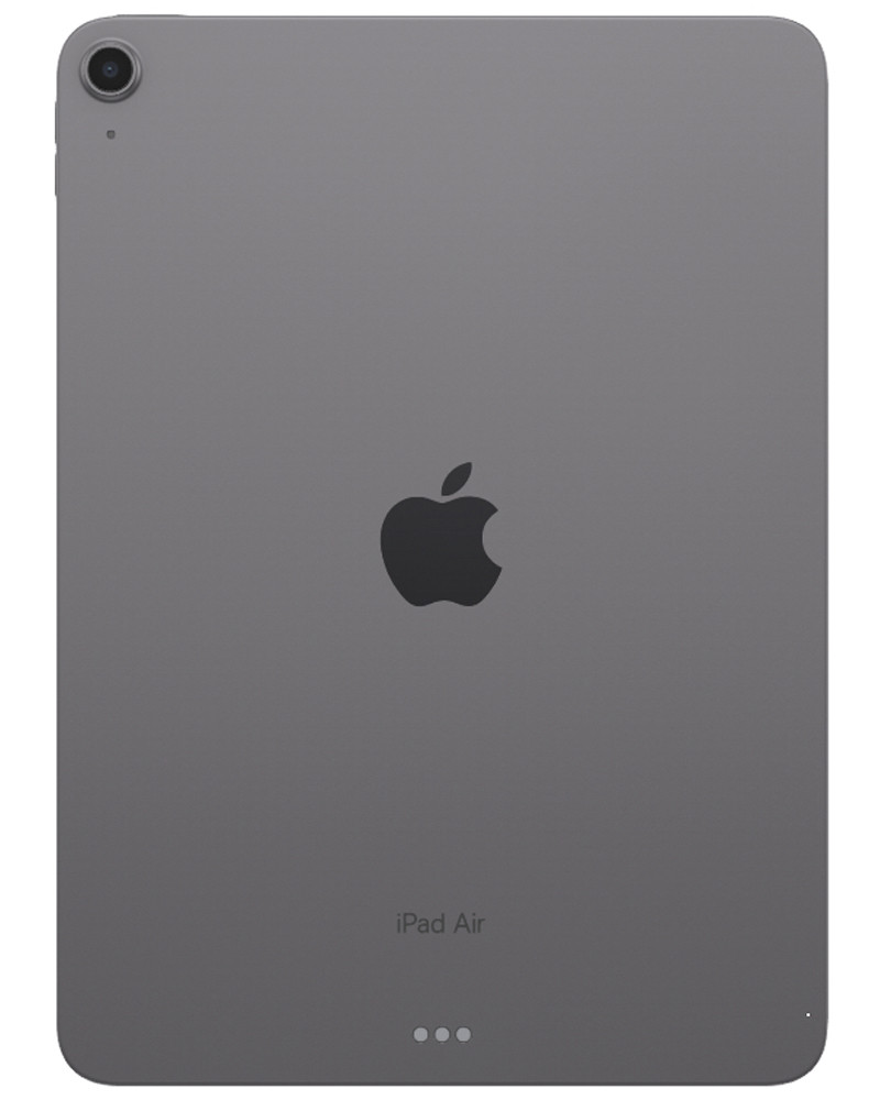 Wholesale iPad Air 6th gen 2024 A2903 space gray 128GB 4G LTE unlocked A stock bulk tablet back view