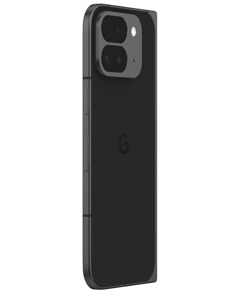 Wholesale Google Pixel 9 Pro Fold GGH2X black 512GB 5G unlocked A/B stock bulk smartphone angle view