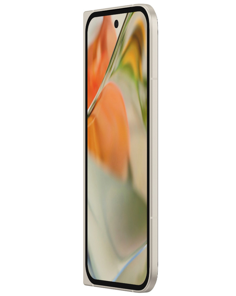 Wholesale Google Pixel 9 Pro Fold white 512GB unlocked A stock bulk smartphone angle view