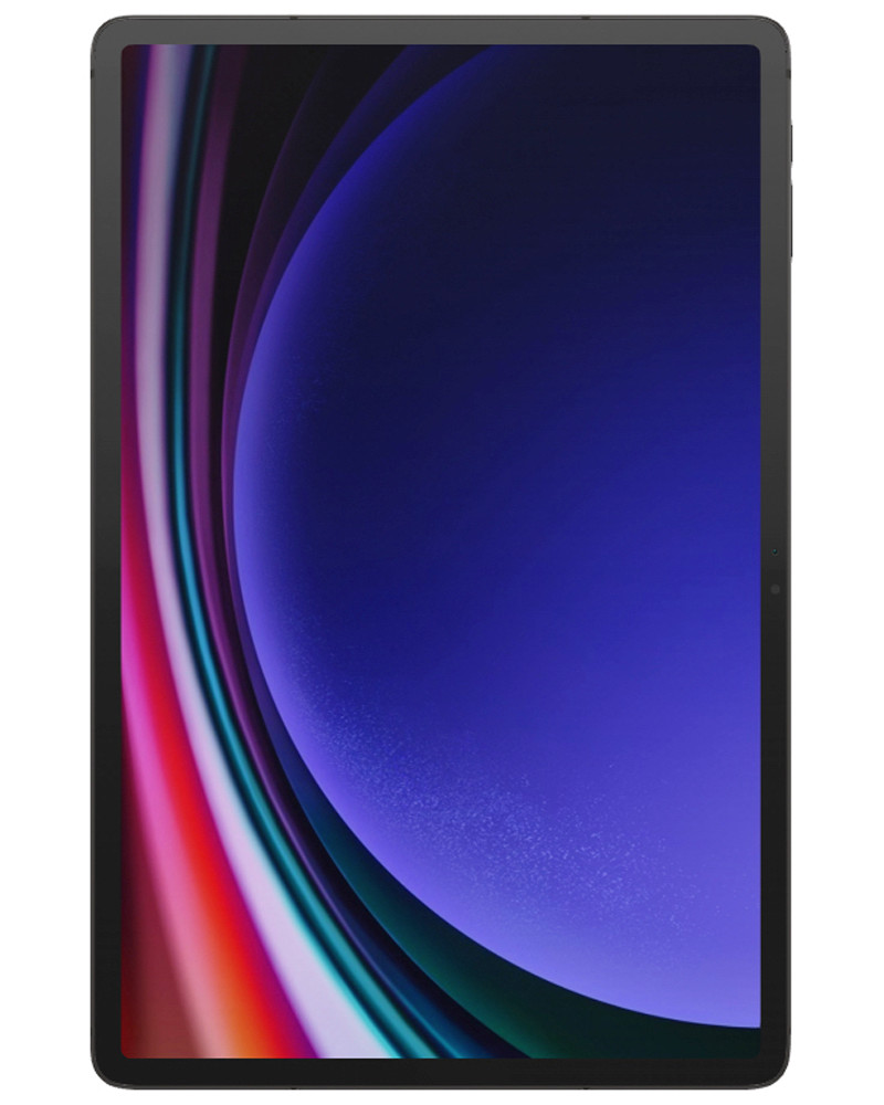 Wholesale Samsung Galaxy Tab S9 X716B graphite 128GB 5G unlocked A stock bulk tablet front view