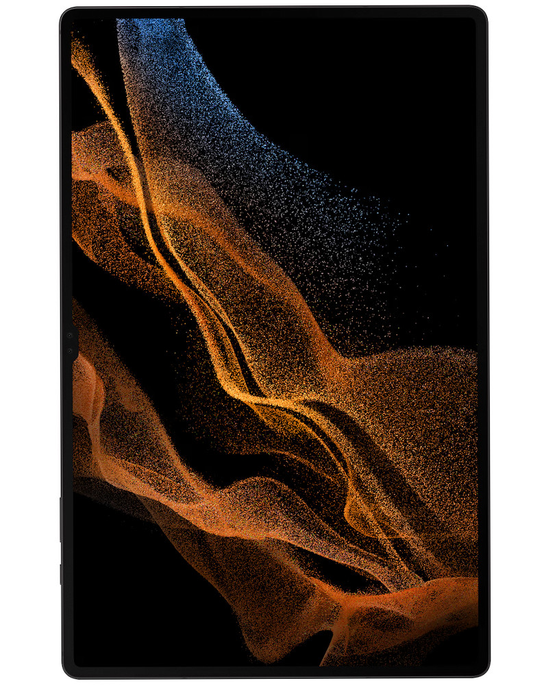 Wholesale Samsung Galaxy Tab S8 Ultra X906 graphite 128GB 5G unlocked A stock bulk tablet front view