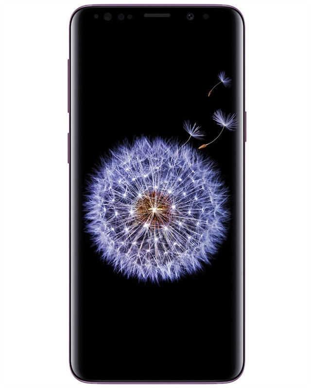 Samsung Galaxy S9 G960U Purple 64GB front display view