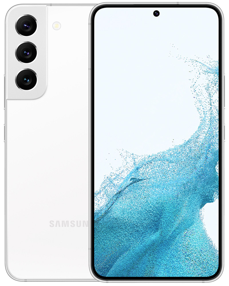 Wholesale Samsung Galaxy S22 white 128GB unlocked b/c stock bulk smartphone