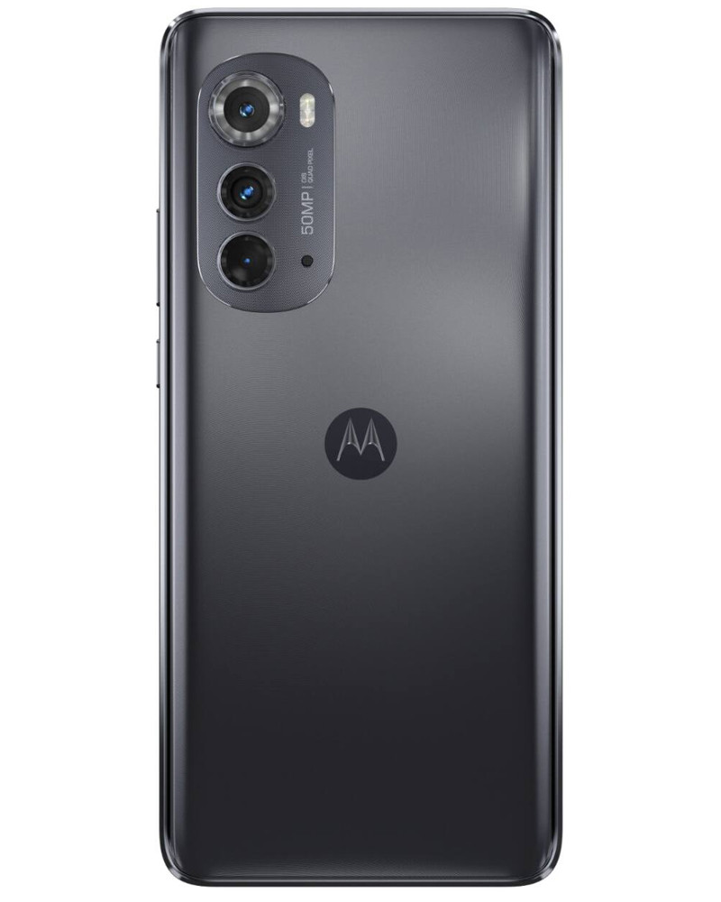 Wholesale Motorola Edge 2022 gray 128GB unlocked B/C stock bulk smartphone back view