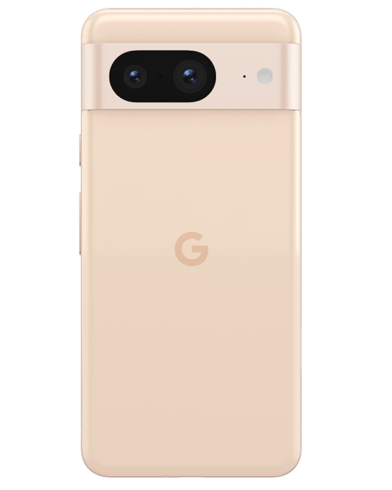 Wholesale Google Pixel 8 pink 128GB unlocked B/C Stockå bulk smartphone back view