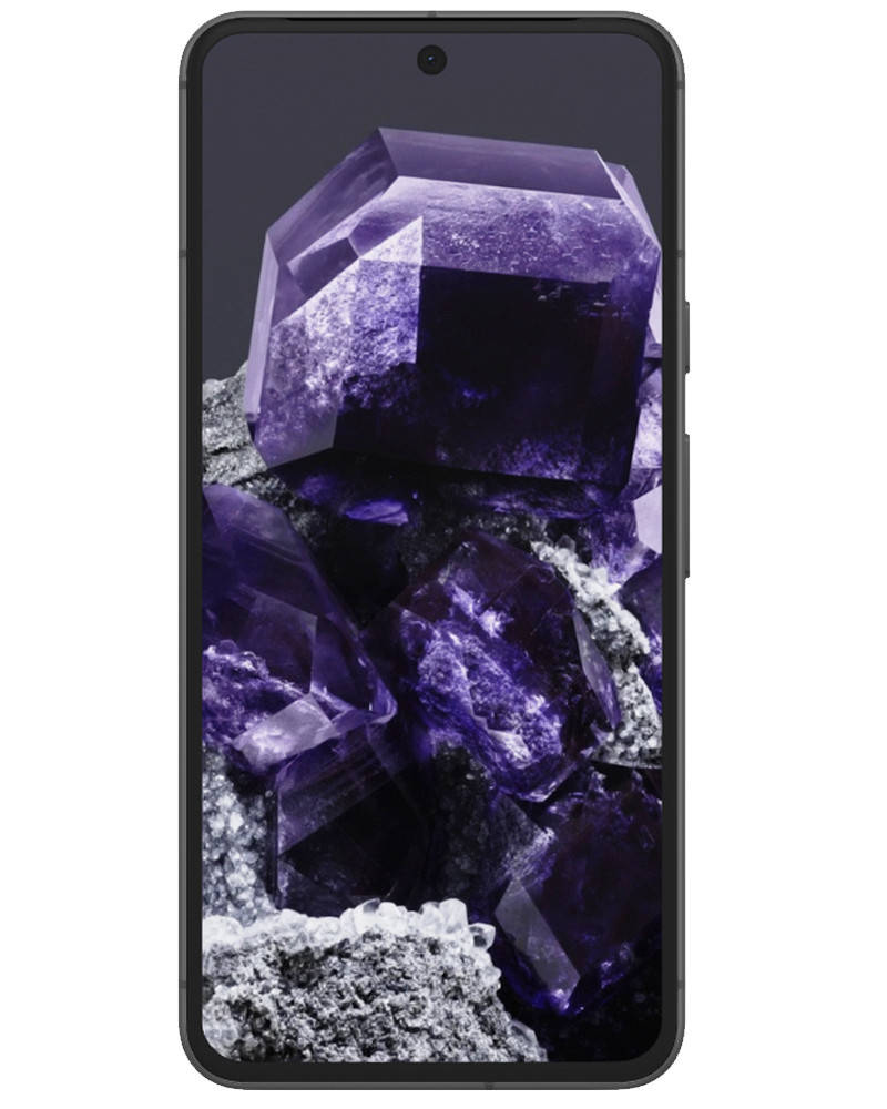 Wholesale Google Pixel 8 obsidian 256GB unlocked C stock bulk smartphone front view