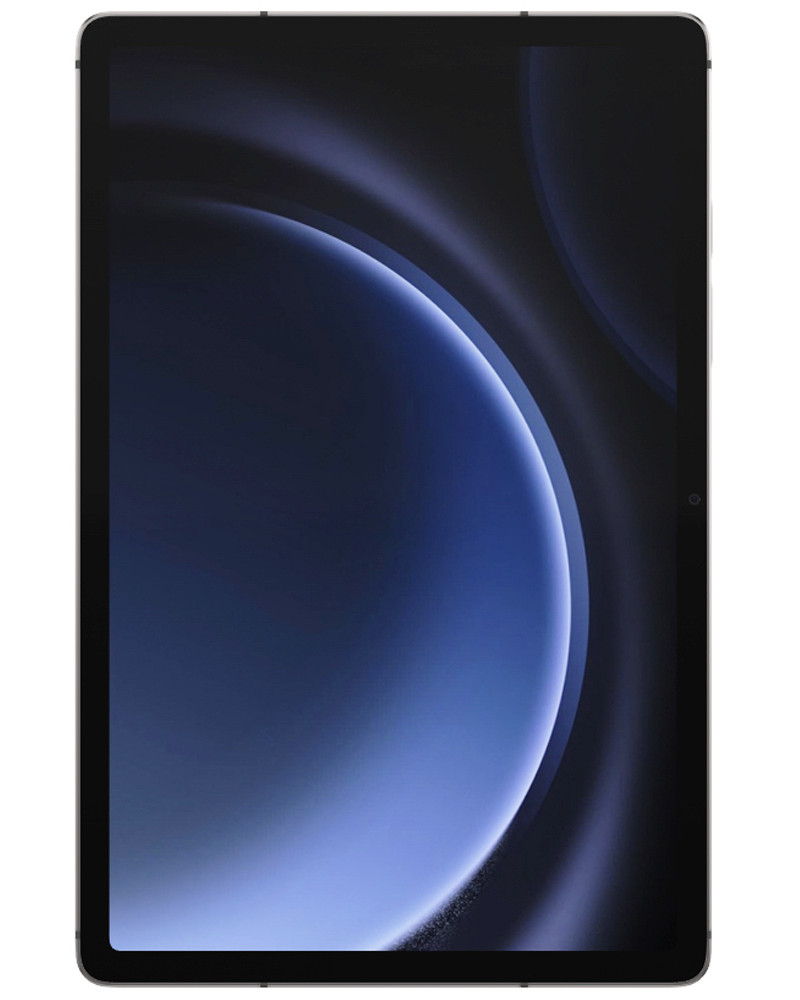 Wholesale Samsung Galaxy Tab S9 FE gray 128GB unlocked c stock bulk tablet front view