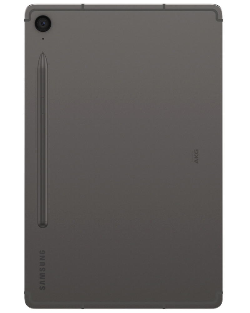 Wholesale Samsung Galaxy Tab S9 FE gray 128GB unlocked c stock bulk tablet back view