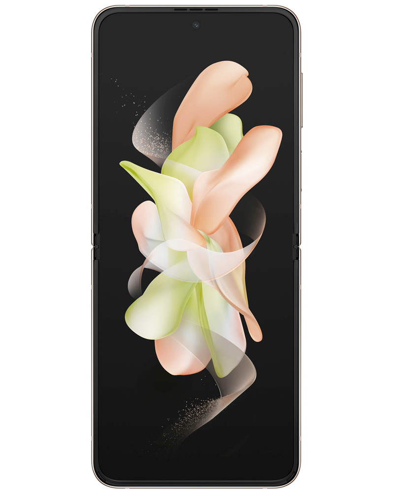 Wholesale Samsung Galaxy Z Flip4 pink 128GB unlocked b/c stock smartphone front view