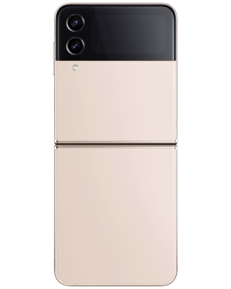 Wholesale Samsung Galaxy Z Flip4 pink 128GB unlocked b stock smartphone back view