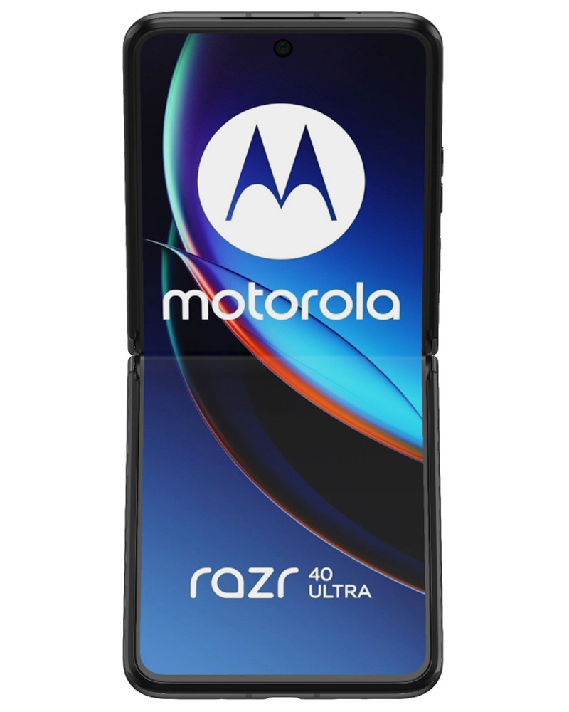 Wholesale Motorola Razr 40 Ultra infinite black 256GB unlocked bulk smartphone front view
