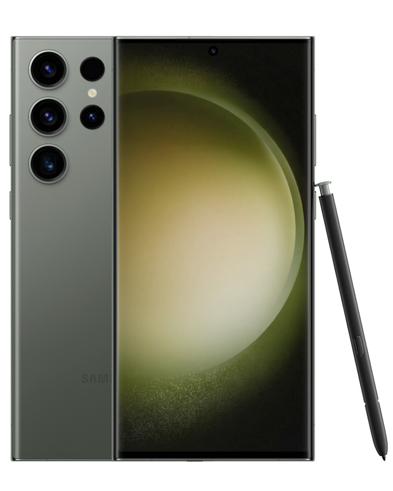 Wholesale Samsung Galaxy S23 Ultra green 256GB unlocked B/Cgrade bulk smartphone