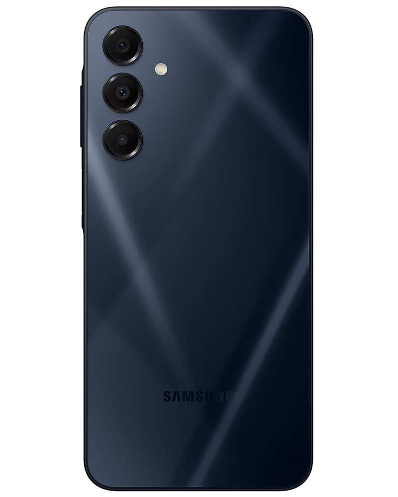 Wholesale Samsung Galaxy A16 blue black 128GB unlocked B/C grade bulk smartphone back view