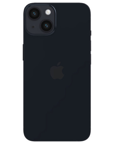 Wholesale Apple iPhone 14 Plus A2632 128GB Midnight - B/C Stock Below 80% Battery (Unlocked) back view