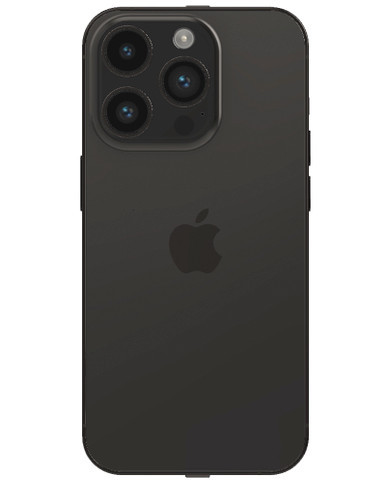 Wholesale Apple iPhone 14 Pro Max A2651 Space Black 1TB B Stock (Unlocked) - Below 80% Battery back view