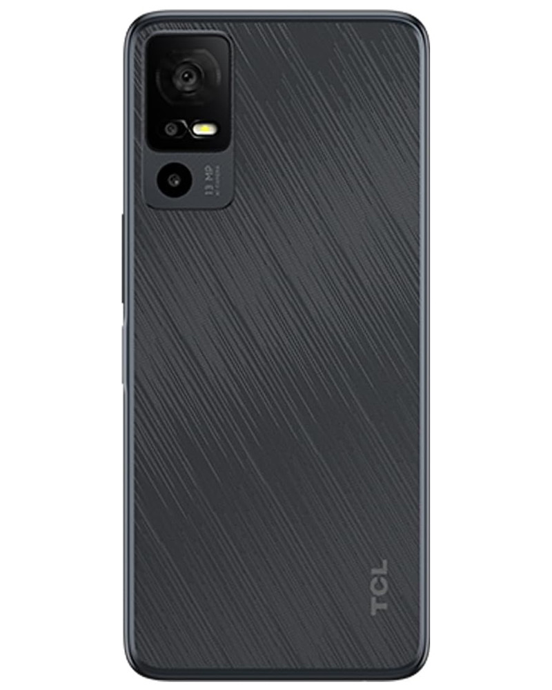 Wholesale TCL 40 XE black 64GB unlocked A/B-grade bulk smartphone back view