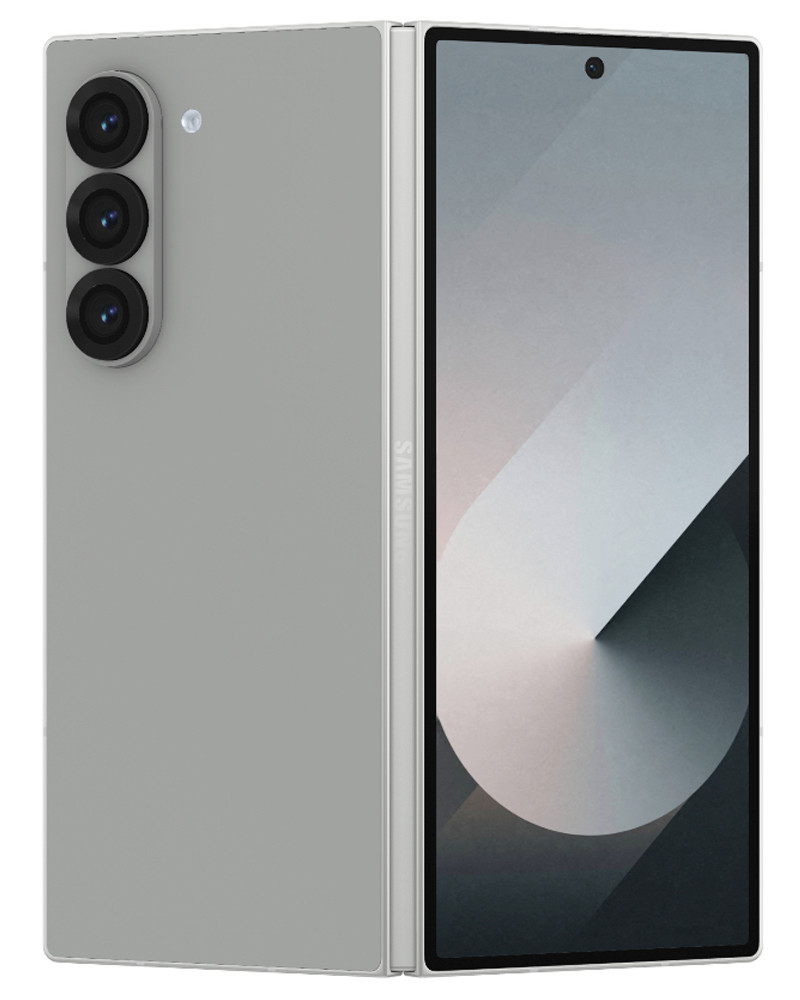 Wholesale Samsung Galaxy Z Fold6 silver shadow 256GB unlocked A stock bulk smartphone