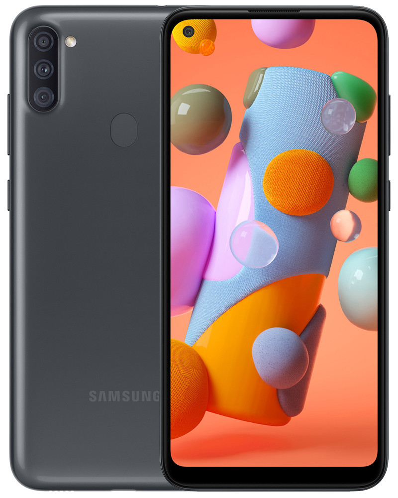 Wholesale Samsung Galaxy A11 black 32GB unlocked A/B grade bulk smartphone