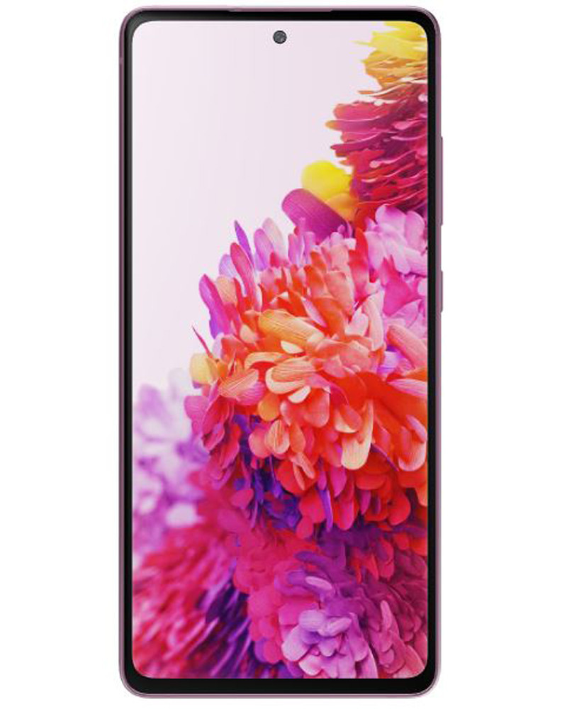 Wholesale Samsung Galaxy S20 FE G781V cloud lavender 128GB 5G unlocked B/C stock bulk smartphone front view