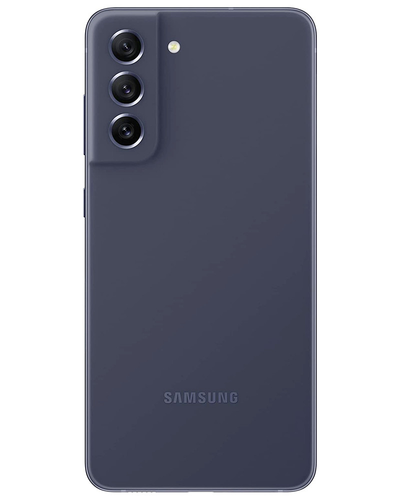 Wholesale Samsung Galaxy S21 FE navy 128GB unlocked C stock bulk smartphone back view