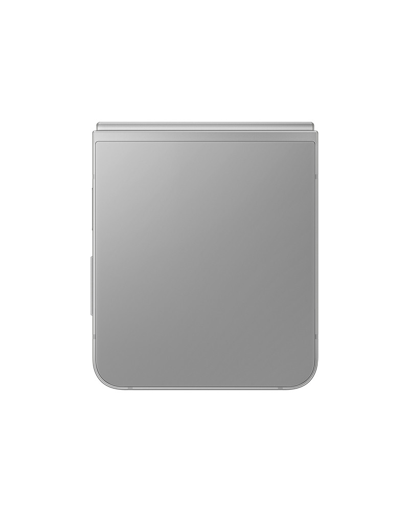 Wholesale Samsung Galaxy Z Flip6 silver shadow 512GB unlocked B/C stock bulk smartphone back view