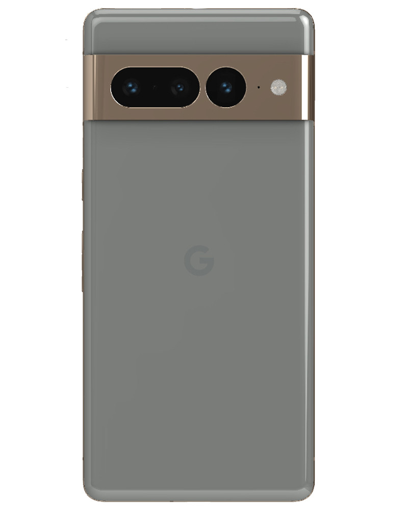 Wholesale Google Pixel 7 Pro hazel 256GB unlocked B stock bulk smartphone back view
