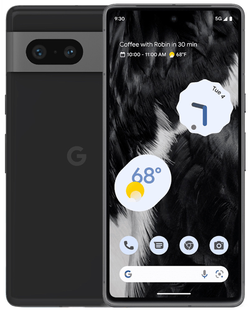 Wholesale Google Pixel 7 obsidian 256GB unlocked C grade bulk smartphone