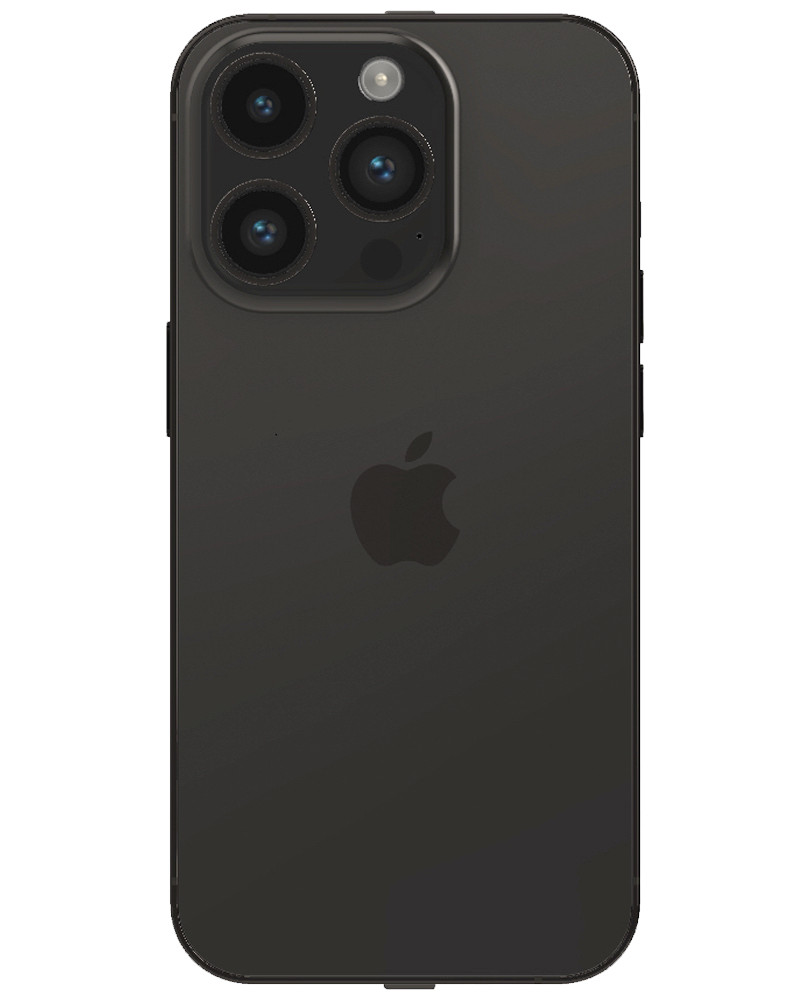 Wholesale Apple iPhone 14 Pro space black 128GB unlocked a/b stock smartphone back view