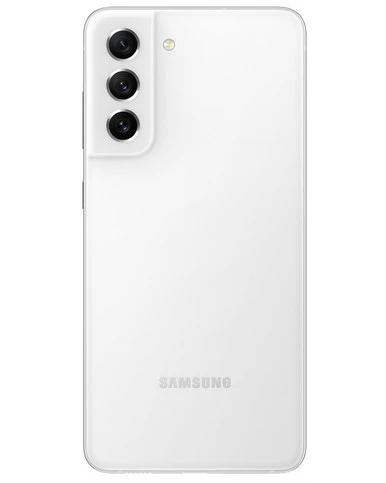 Wholesale Samsung Galaxy S21 Fe G990U White 128GB 5G Unlocked - C Stock back view angle