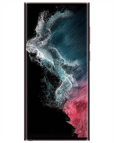 Wholesale Samsung Galaxy S22 Ultra S908U Burgundy 512GB 5G Unlocked - A Stock front view