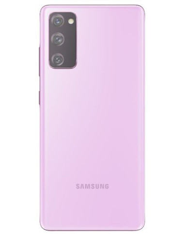 Wholesale Samsung Galaxy S20 FE G781U Cloud Lavender 128GB - C Stock (Unlocked) back view angle
