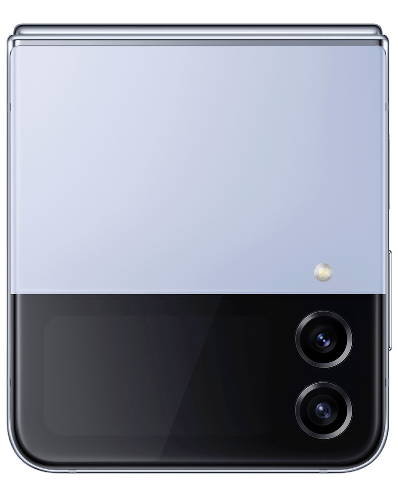 Wholesale Samsung Galaxy Z Flip4 blue 128GB unlocked B Stock smartphone flip view