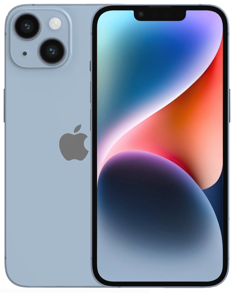 Wholesale Apple iPhone 14 blue 512GB unlocked B/C grade bulk smartphone