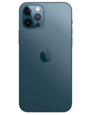 Wholesale Apple iPhone 12 Pro Max A2342 Blue 128GB 5G - B STOCK (Unlocked) back view