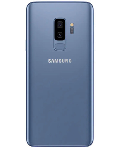 Wholesale Samsung Galaxy S9+ Plus G965U Coral Blue 64GB B/C Stock (Unlocked) back view